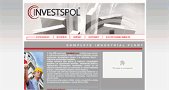 Desktop Screenshot of investspol.sk