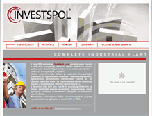 Tablet Screenshot of investspol.sk